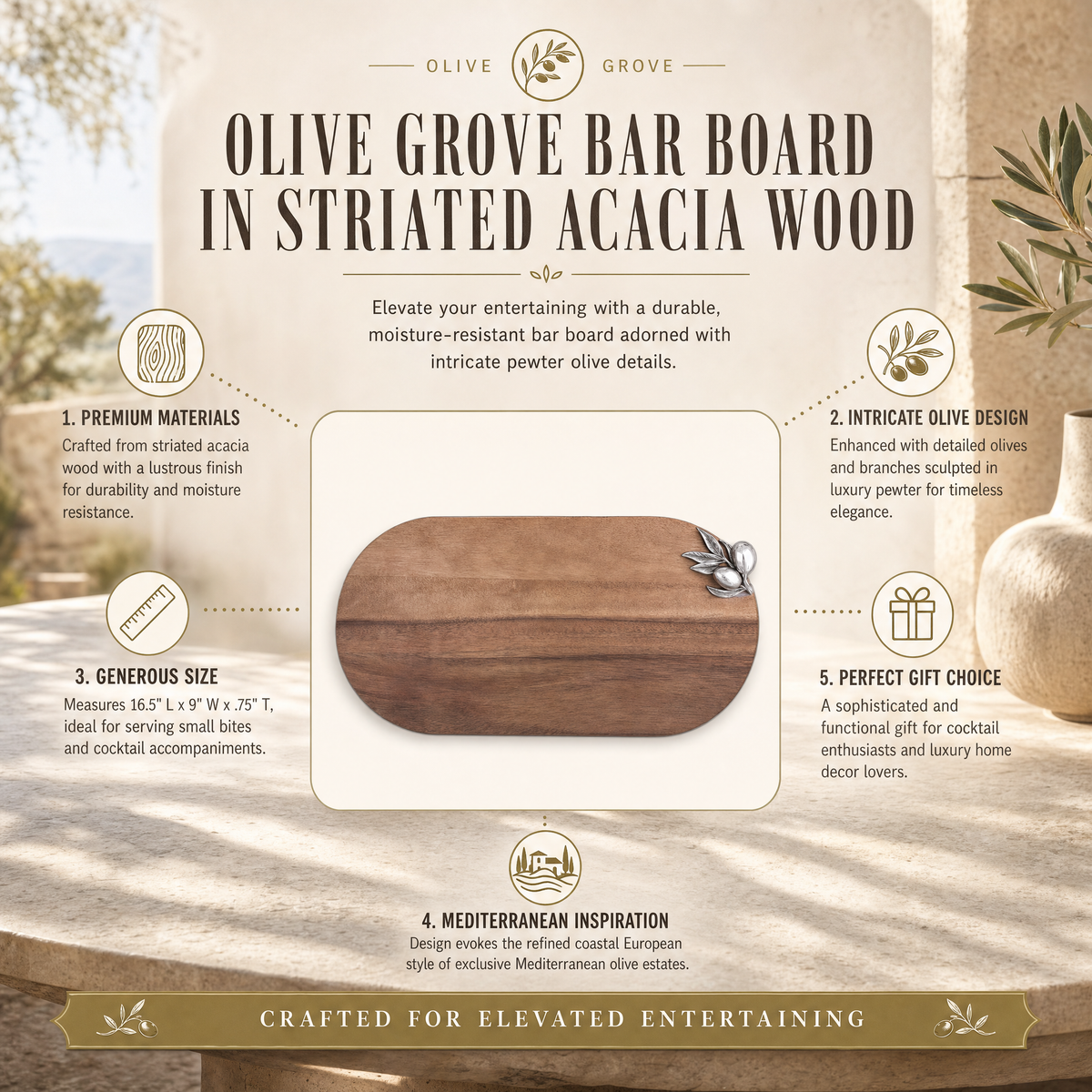 Olive Bar Board 9