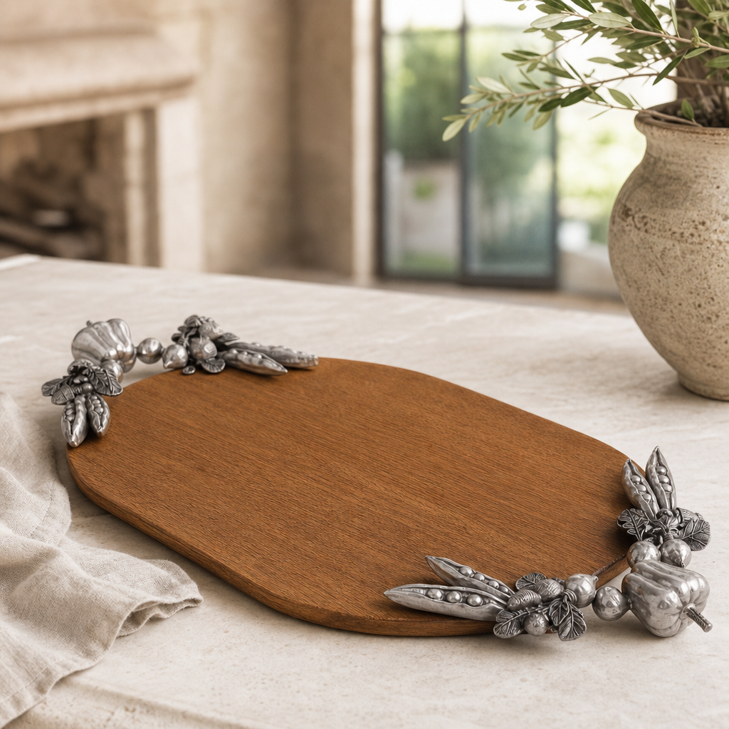 Veggie Fresh Oval Cheese Tray 2