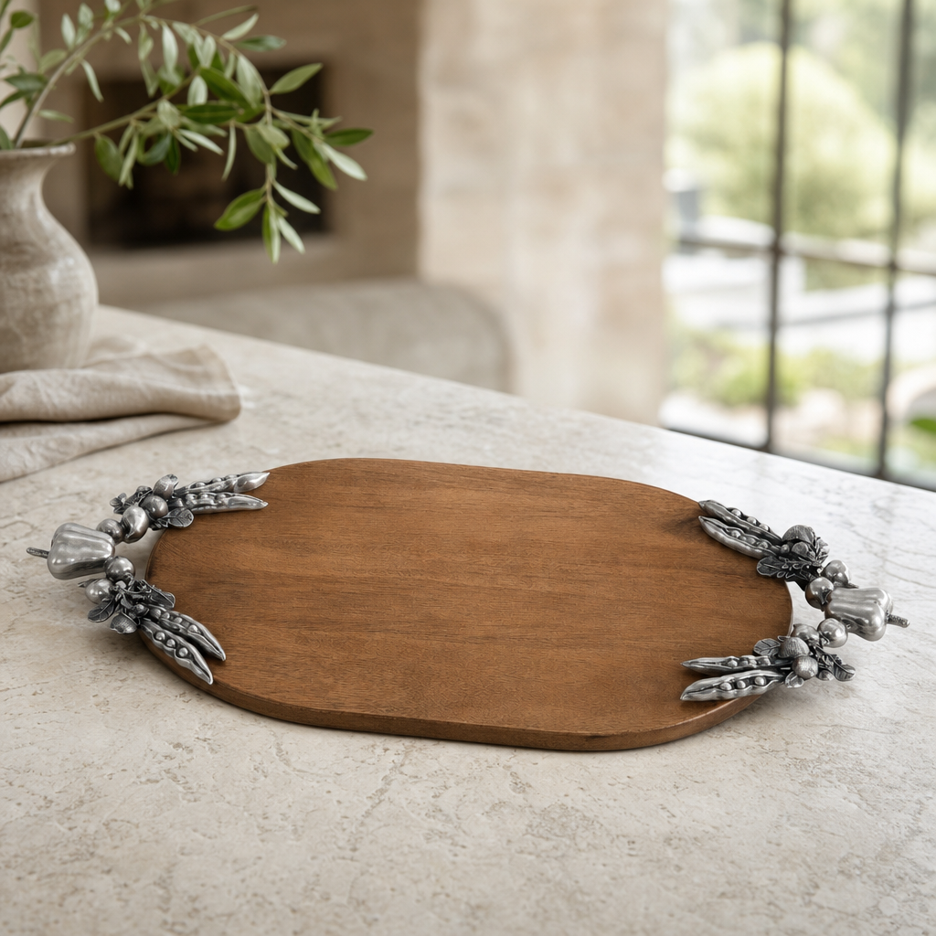 Veggie Fresh Oval Cheese Tray 1
