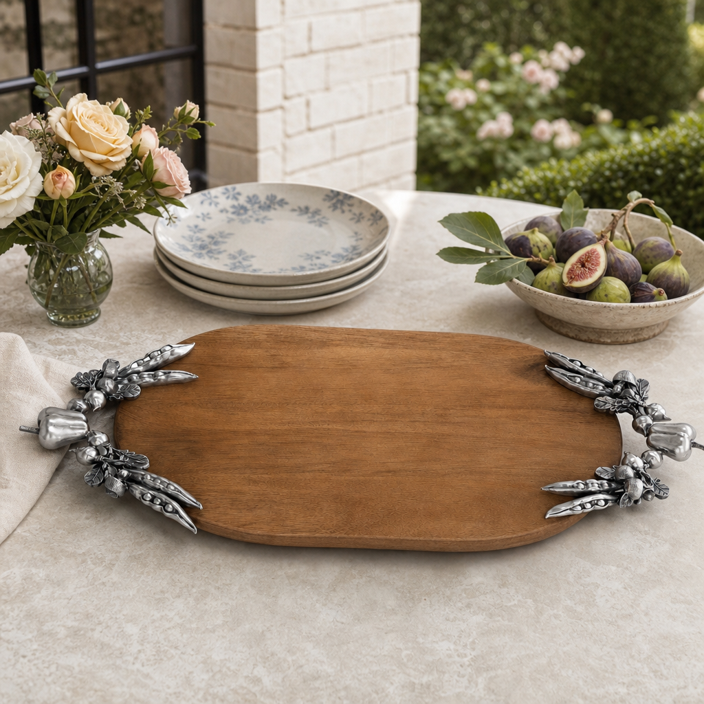 Veggie Fresh Oval Cheese Tray 5