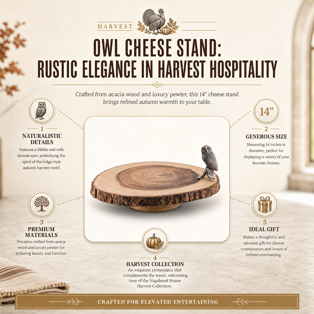 Owl Cheese Stand 11
