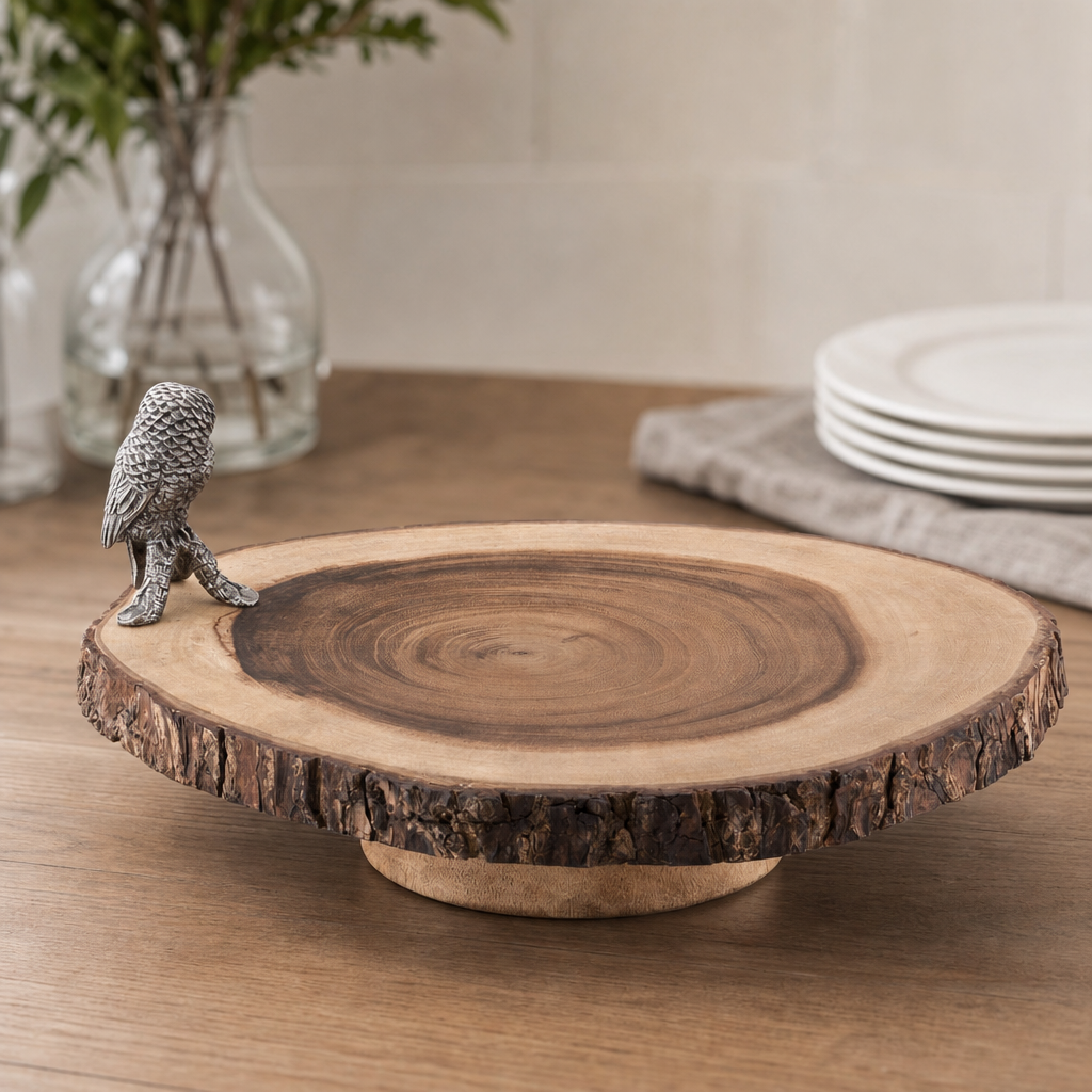 Owl Cheese Stand 10