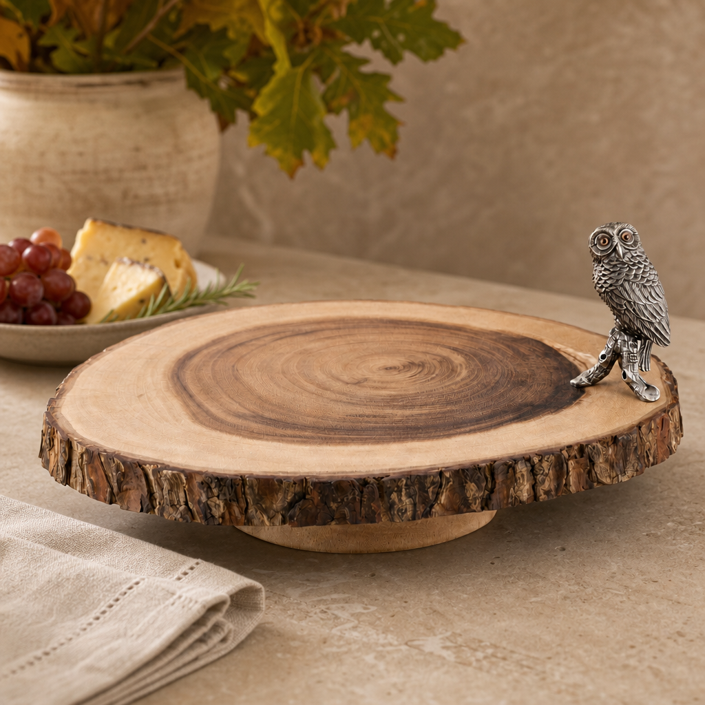 Owl Cheese Stand 1