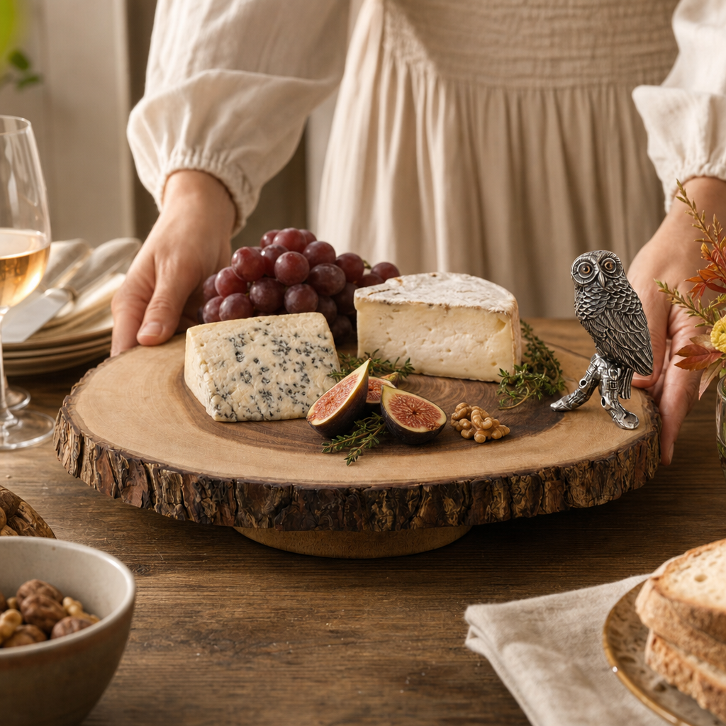 Owl Cheese Stand 6