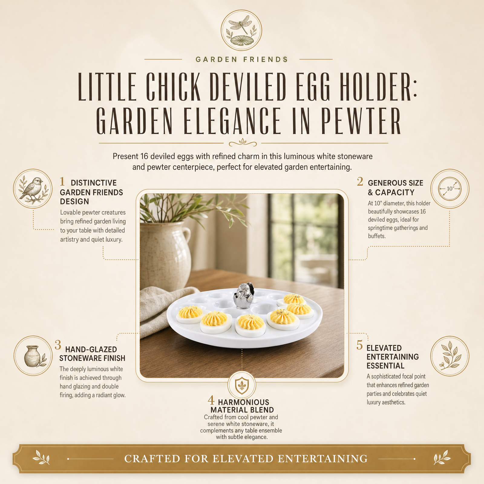 Little Chick Deviled Egg Holder 10