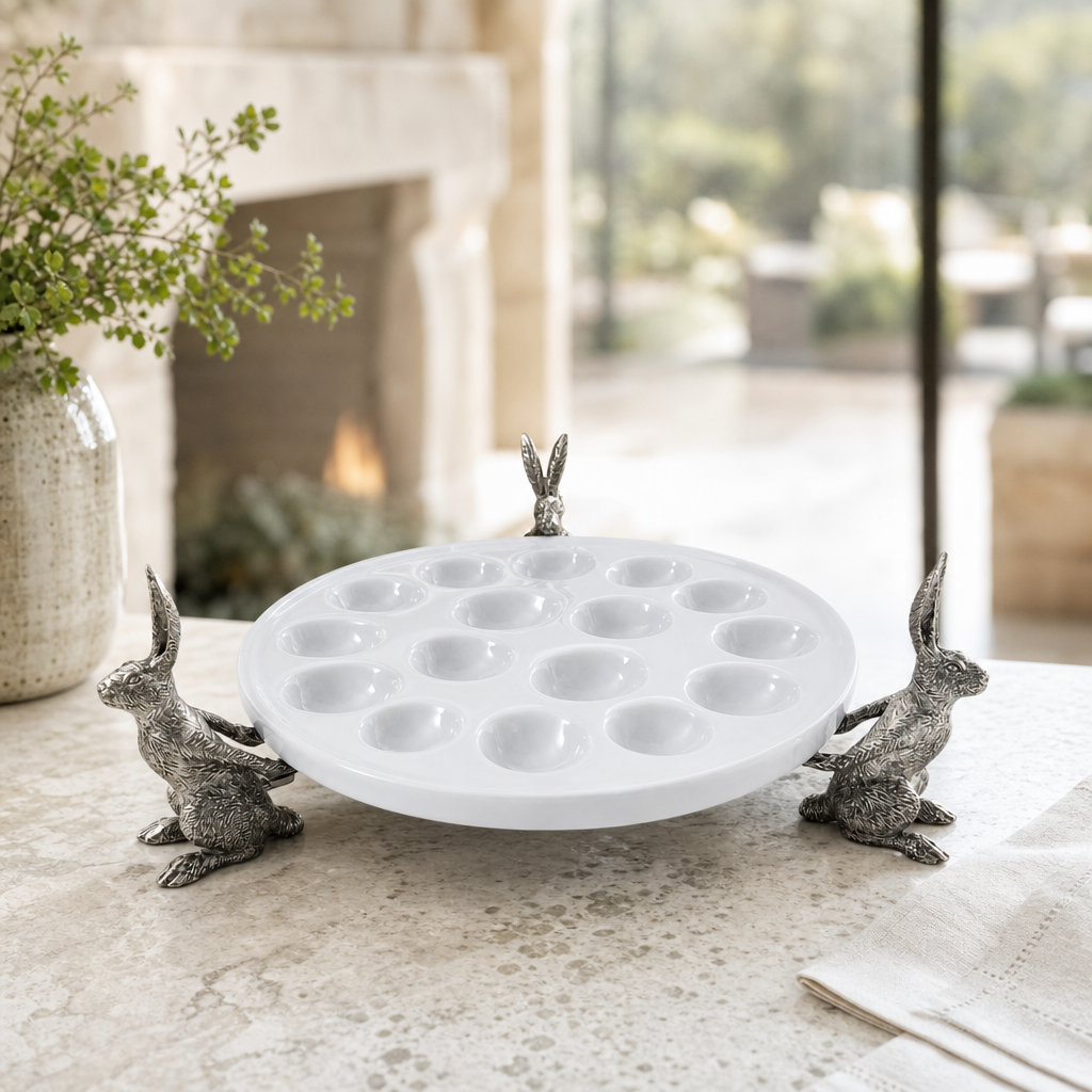 Rabbit Deviled Egg Holder 1