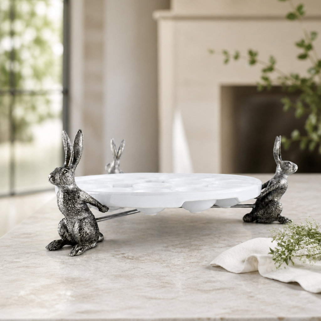 Rabbit Deviled Egg Holder 3