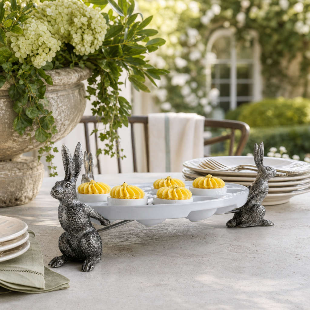 Rabbit Deviled Egg Holder 5