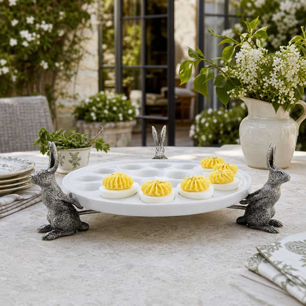 Rabbit Deviled Egg Holder 6