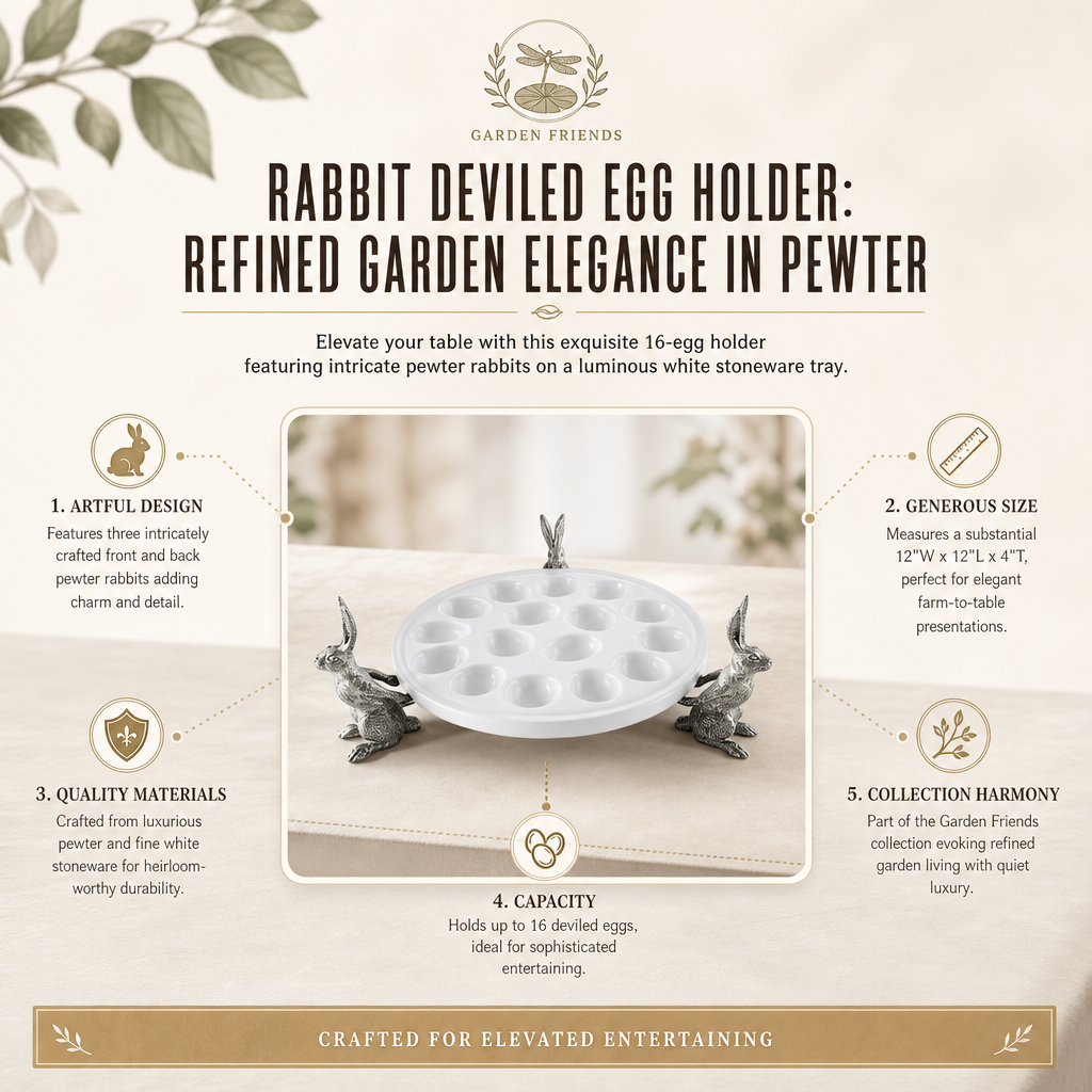 Rabbit Deviled Egg Holder 1