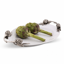 Artichoke Stoneware Serving Tray 1