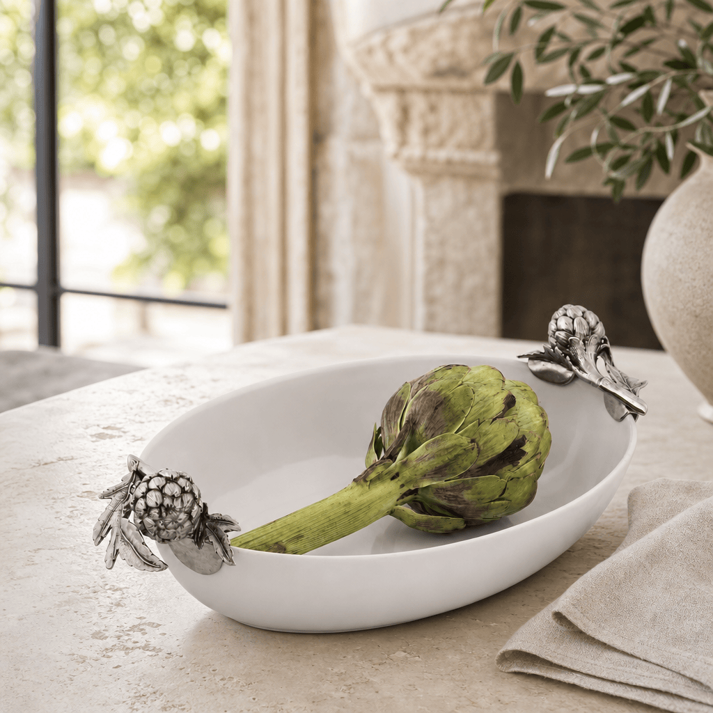 Artichoke Stoneware Serving Dish 2