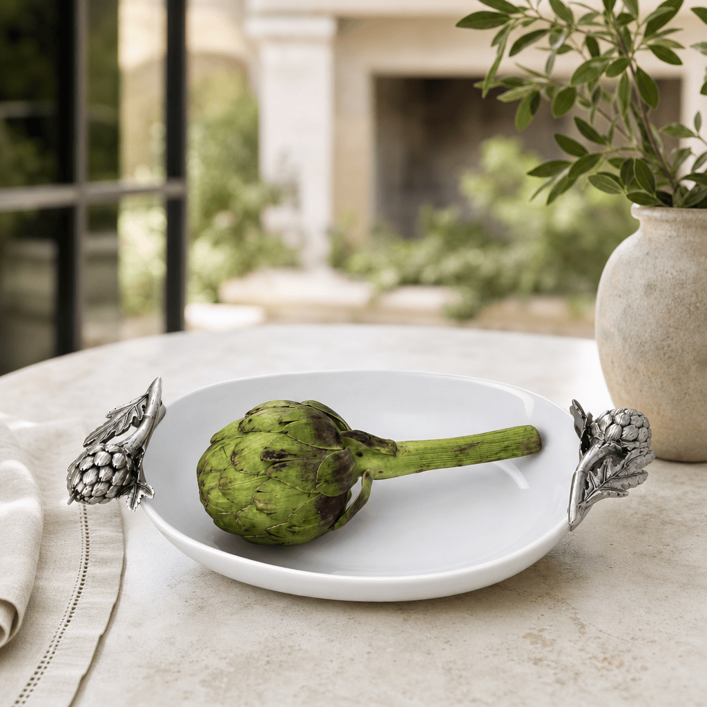 Artichoke Stoneware Serving Dish 4