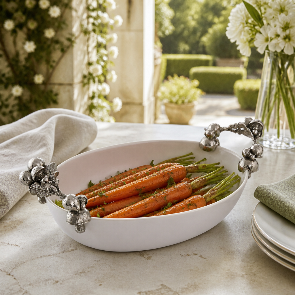 Vegetable Stoneware Dish 7