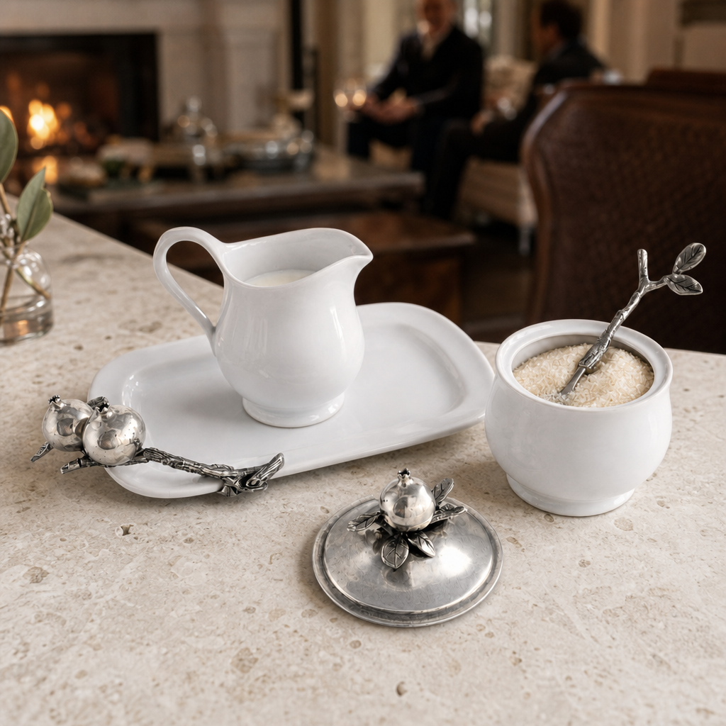 Pomegranate Creamer Set 9