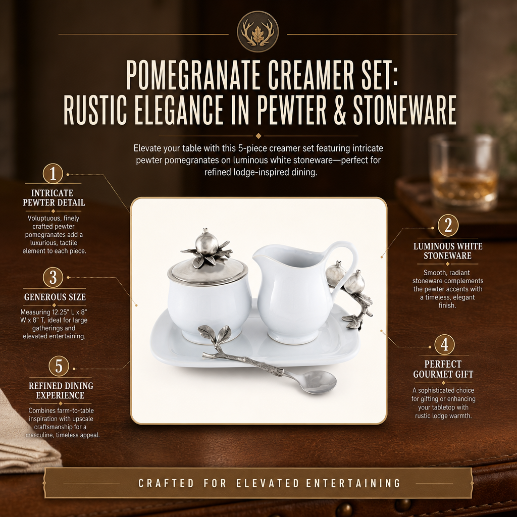 Pomegranate Creamer Set 1