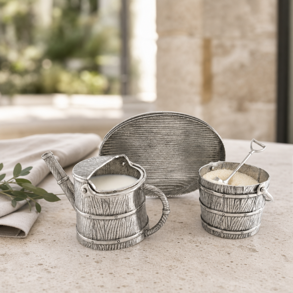 Watering Can Creamer Set 3