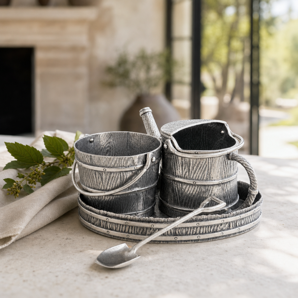 Watering Can Creamer Set 4