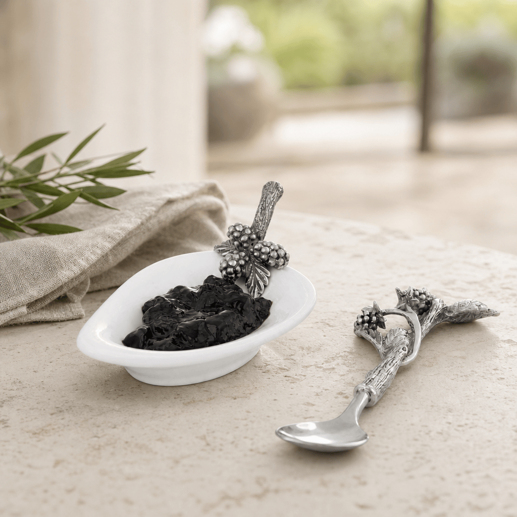 Blackberry Jam Server / Spoon Rest 3