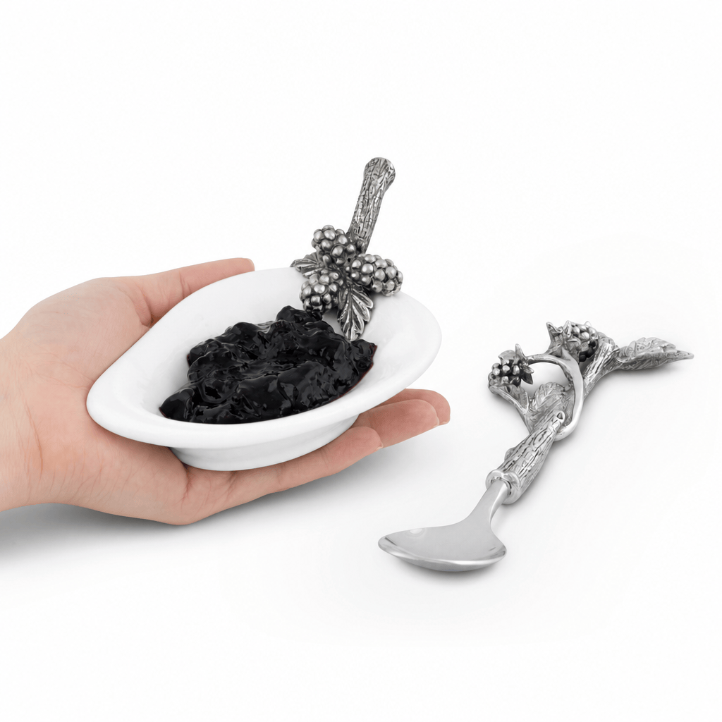 Blackberry Jam Server / Spoon Rest 10