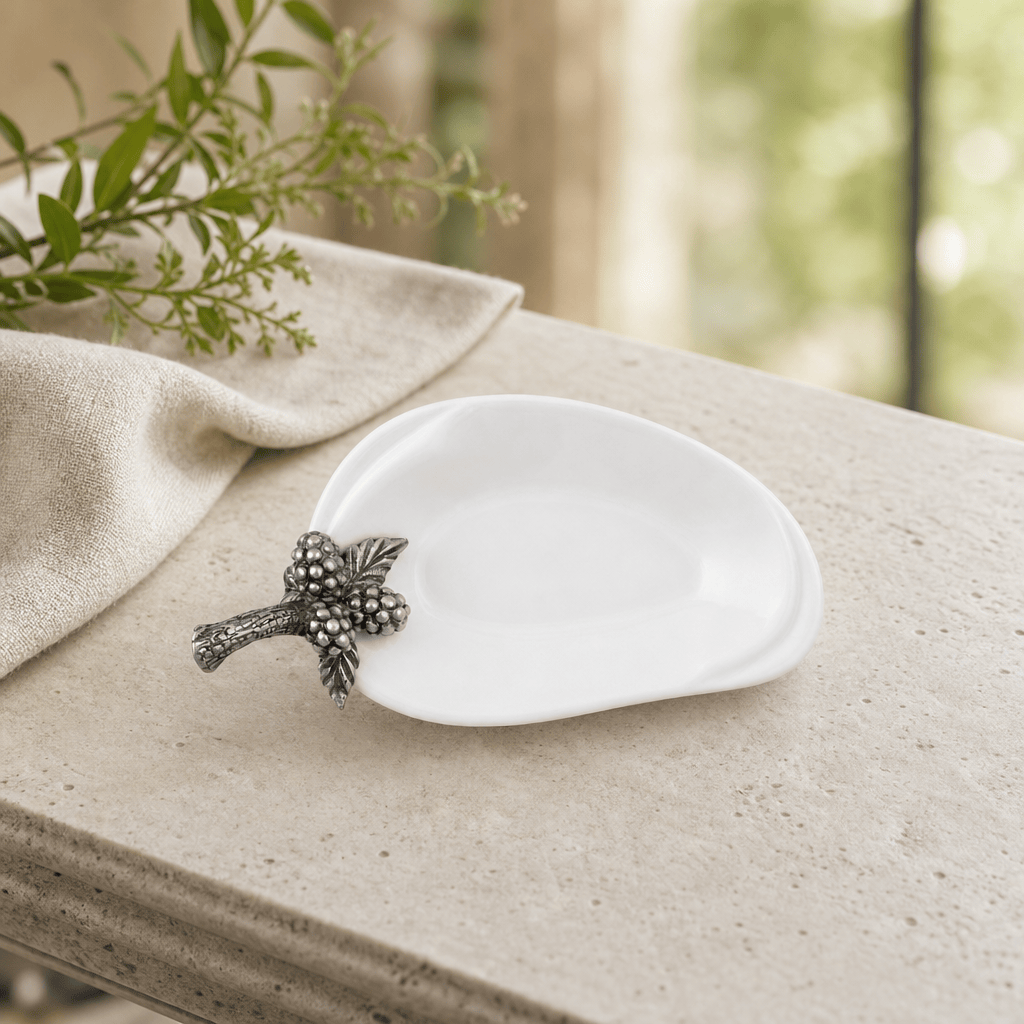 Blackberry Jam Server / Spoon Rest 4
