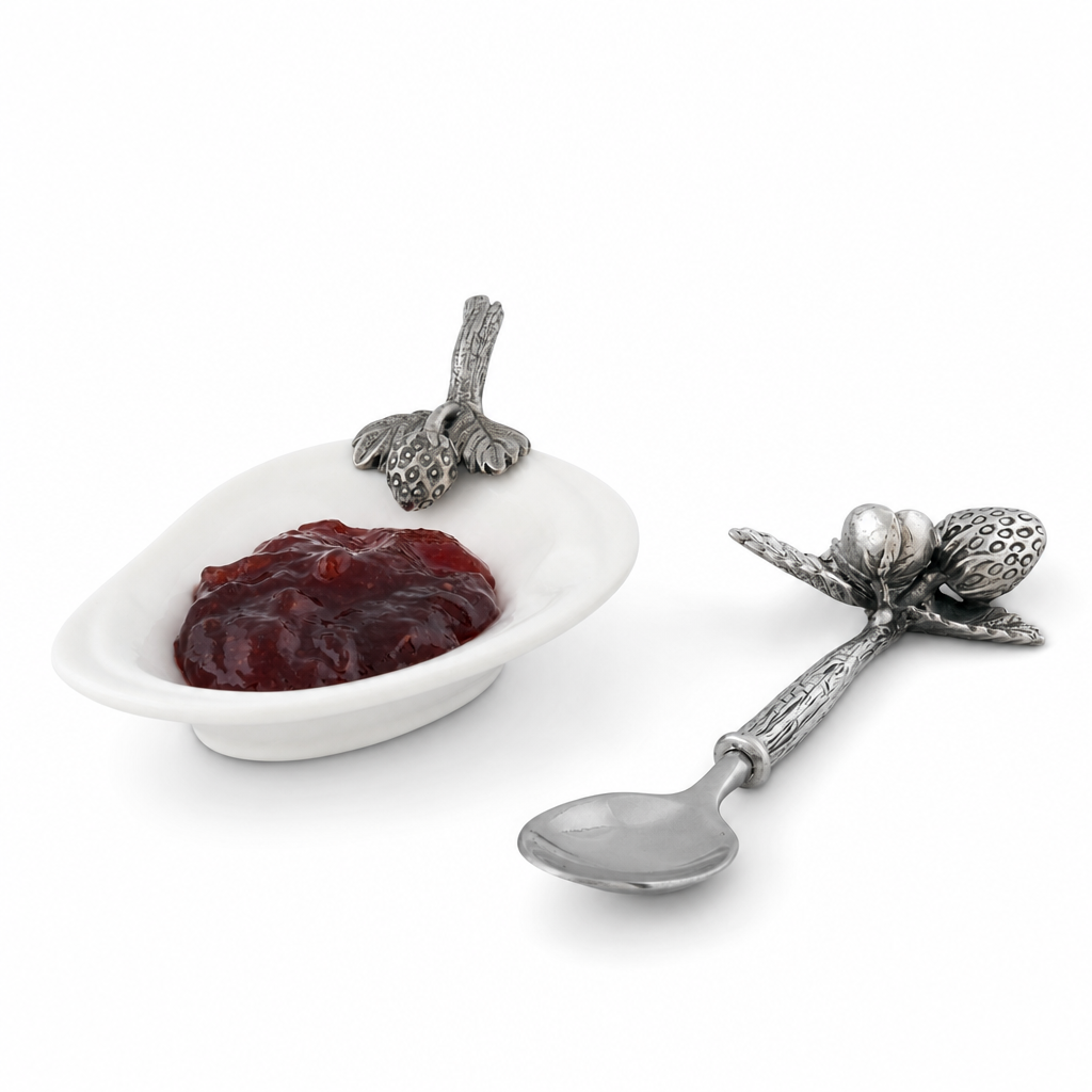Strawberry Jam Server / Spoon Rest 10
