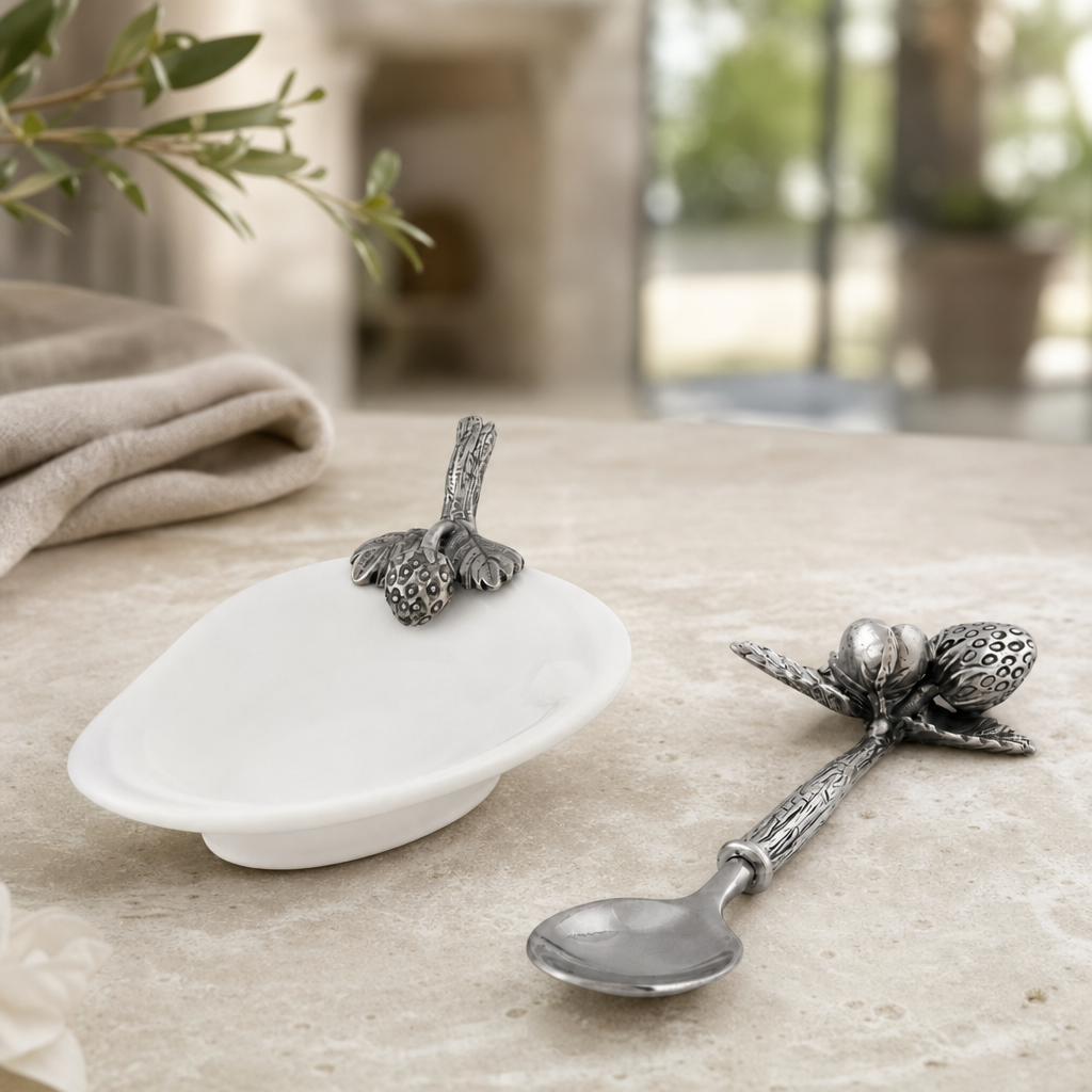 Strawberry Jam Server / Spoon Rest 3