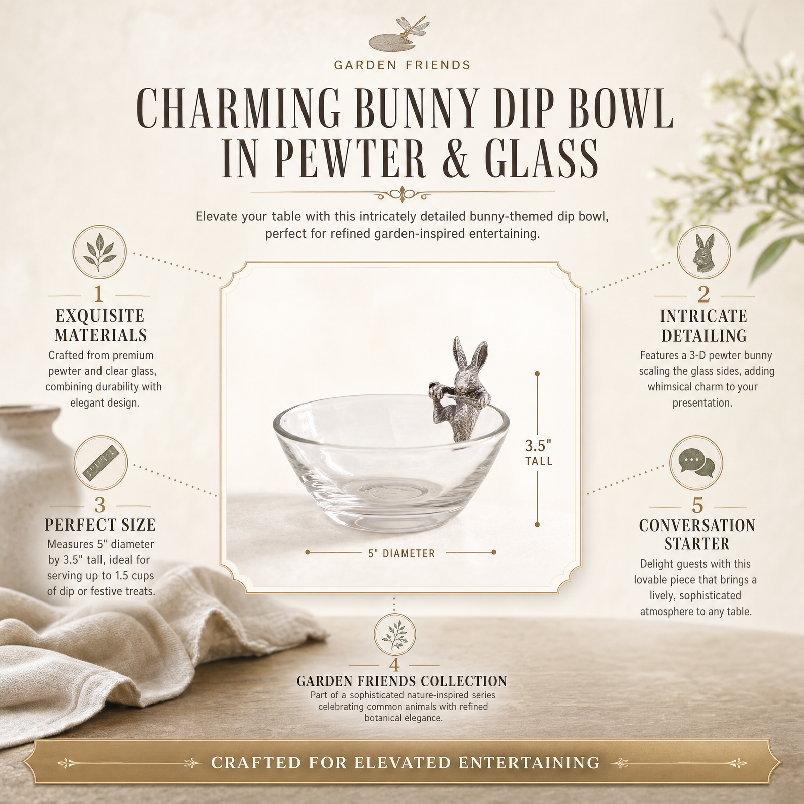 Bunny Dip Bowl 9