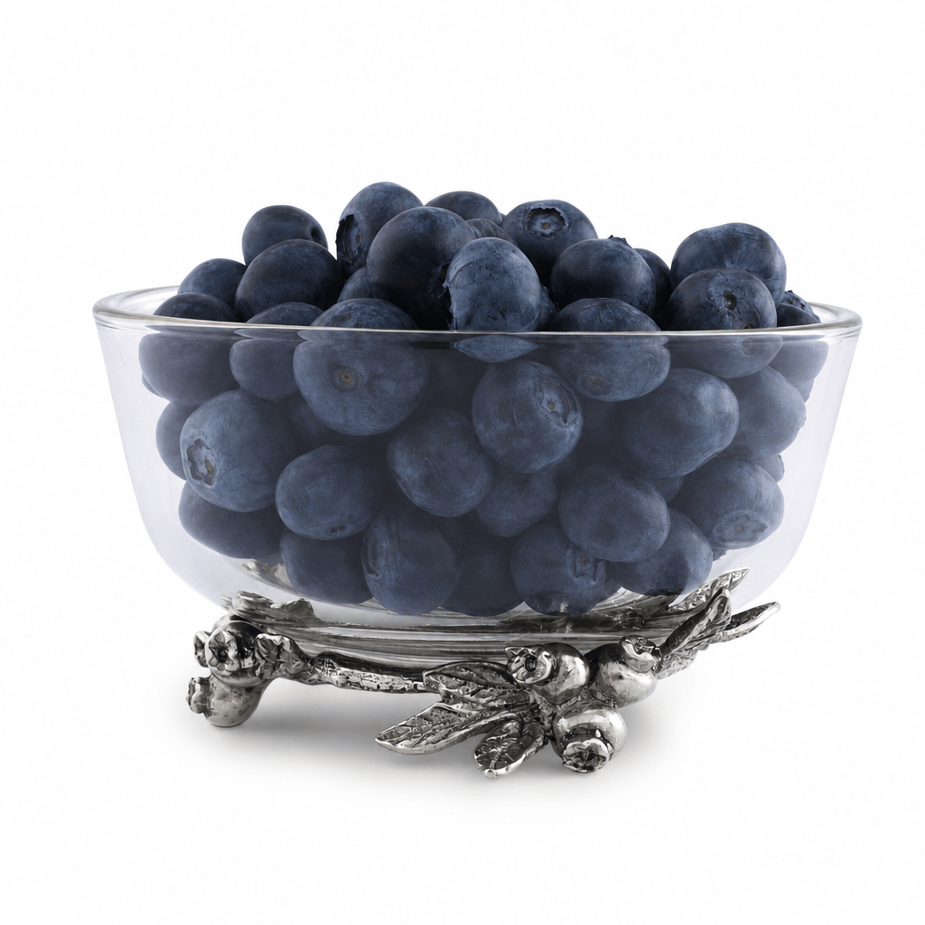 Blueberry Glass Bowl 1