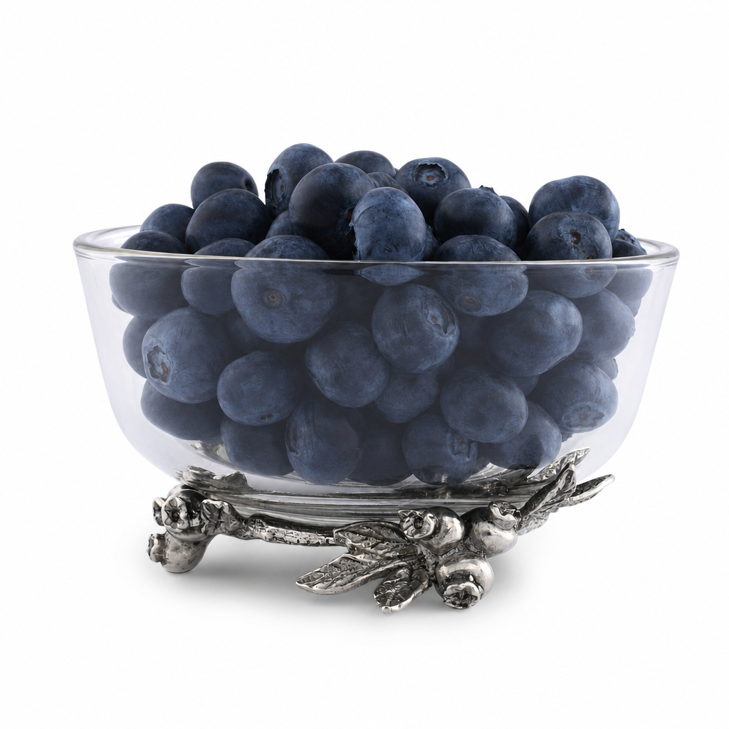 Blueberry Glass Bowl 1