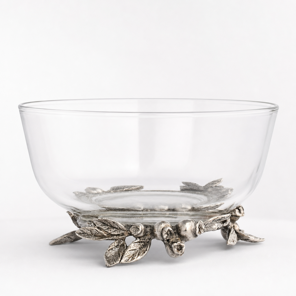 Blueberry Glass Bowl 8