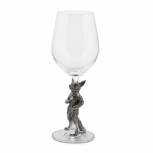 Hunting Dressed Fox Wine Glass 1