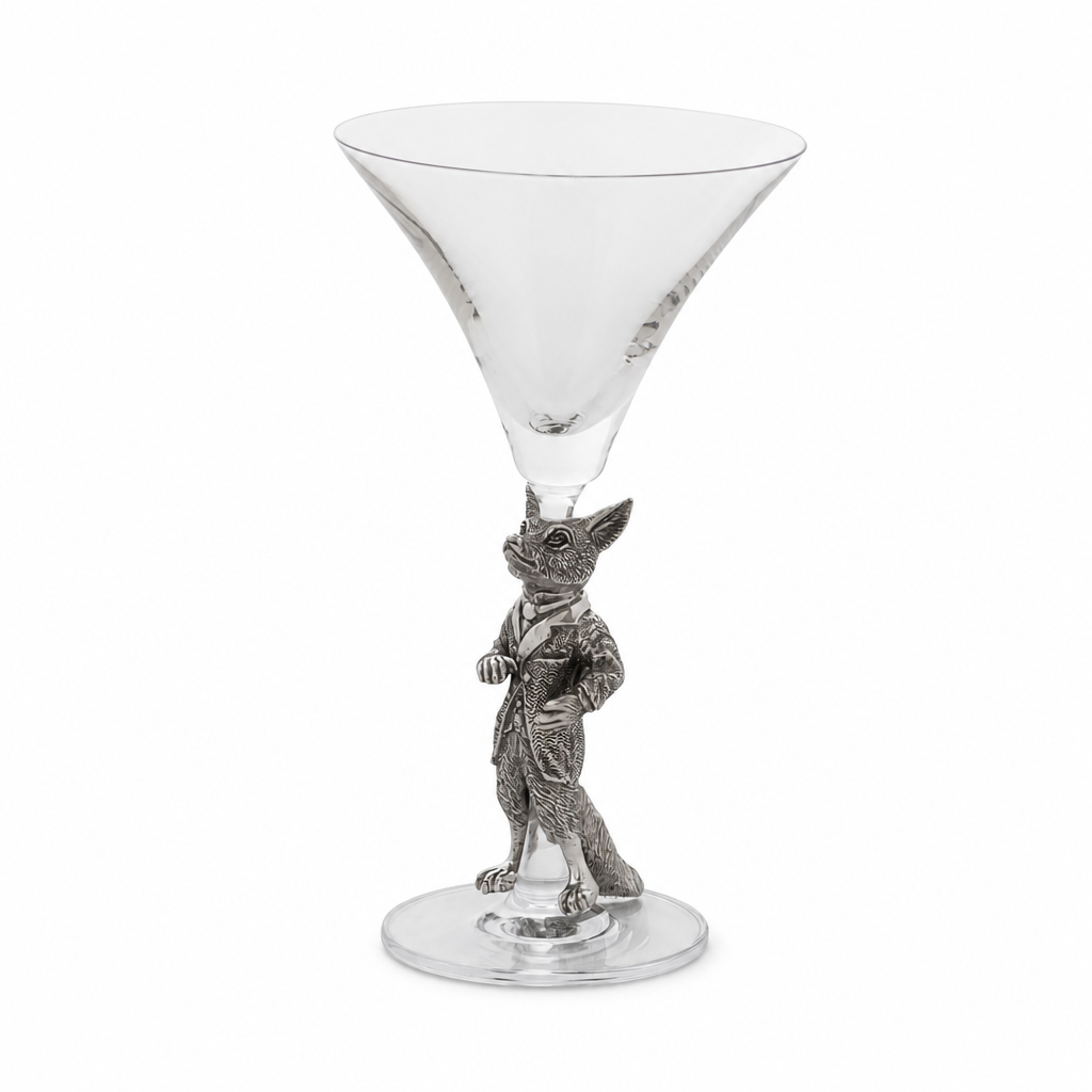 Hunting Dressed Fox Cocktail / Martini Glass 1