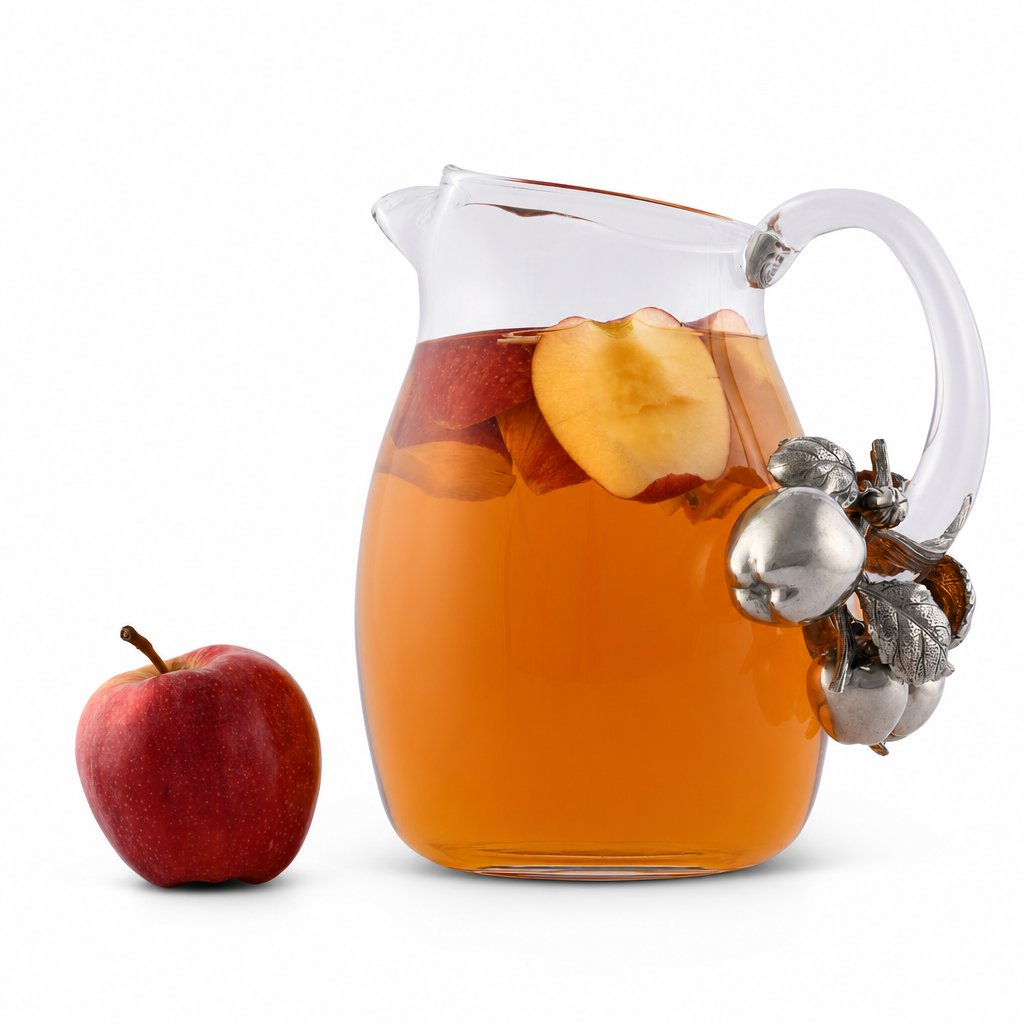 Apple Glass Pitcher 1