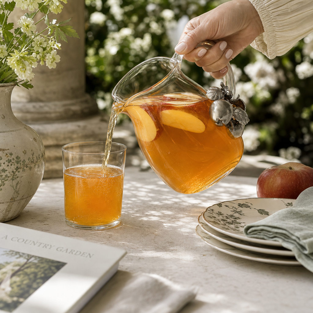 Apple Glass Pitcher 5