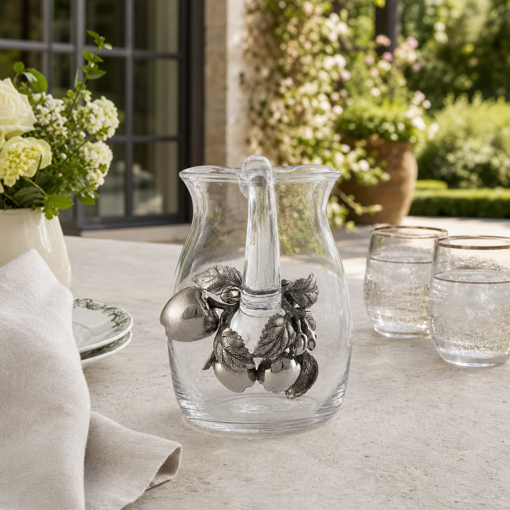 Apple Glass Pitcher 6