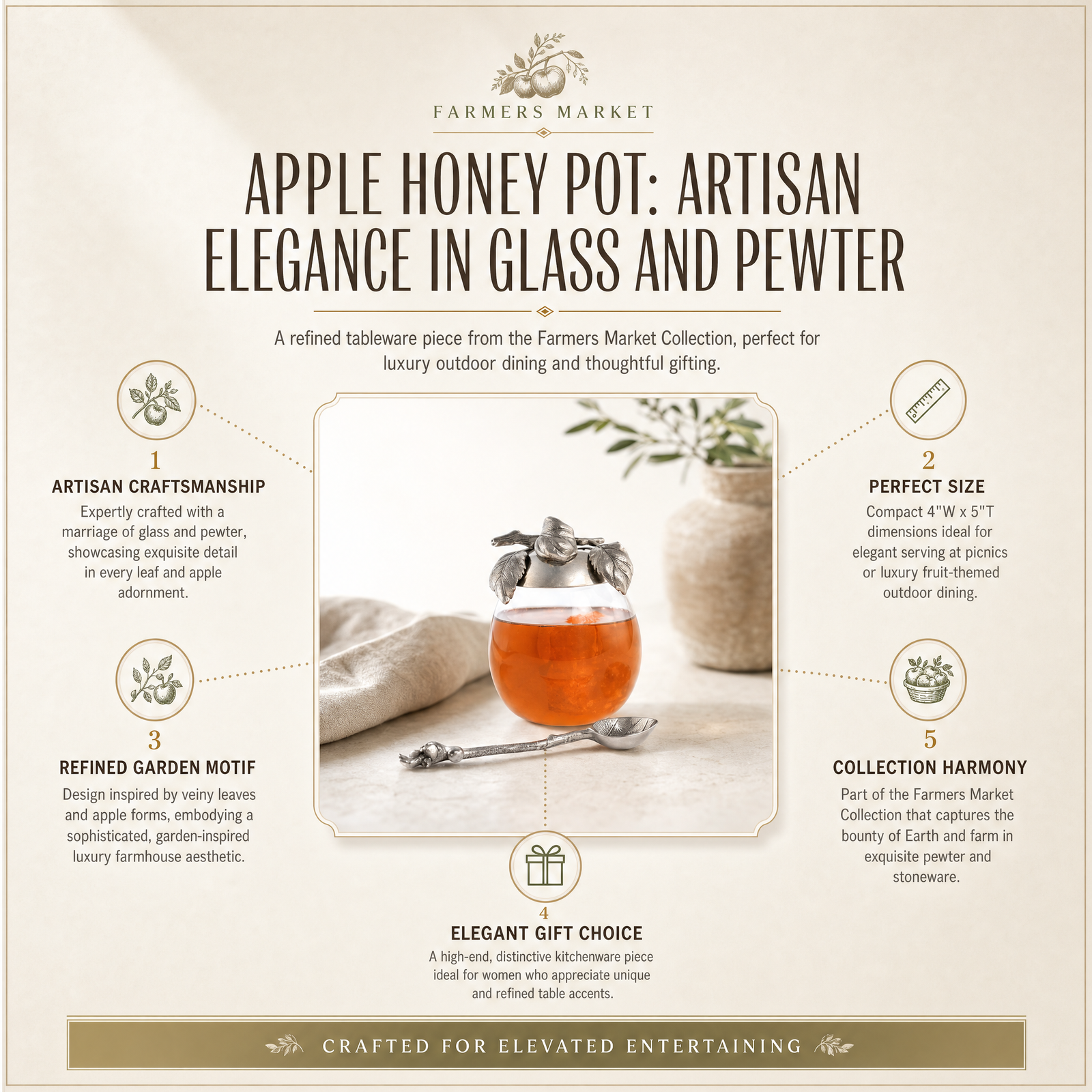 Apple Honey Pot 8