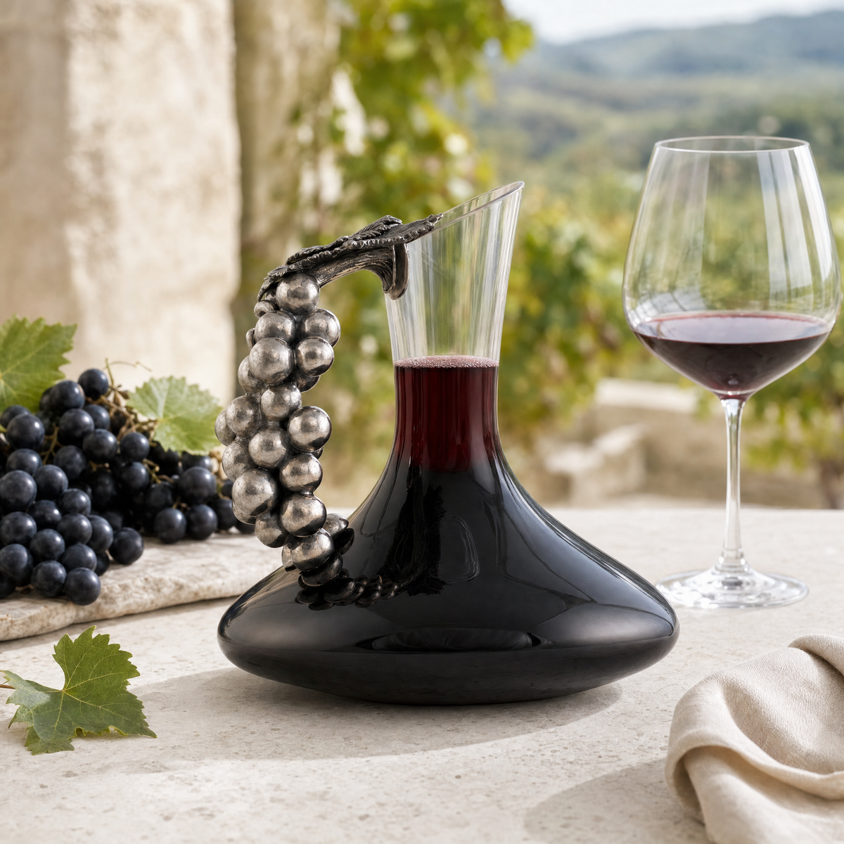 Grape Wine Decanter Small 8