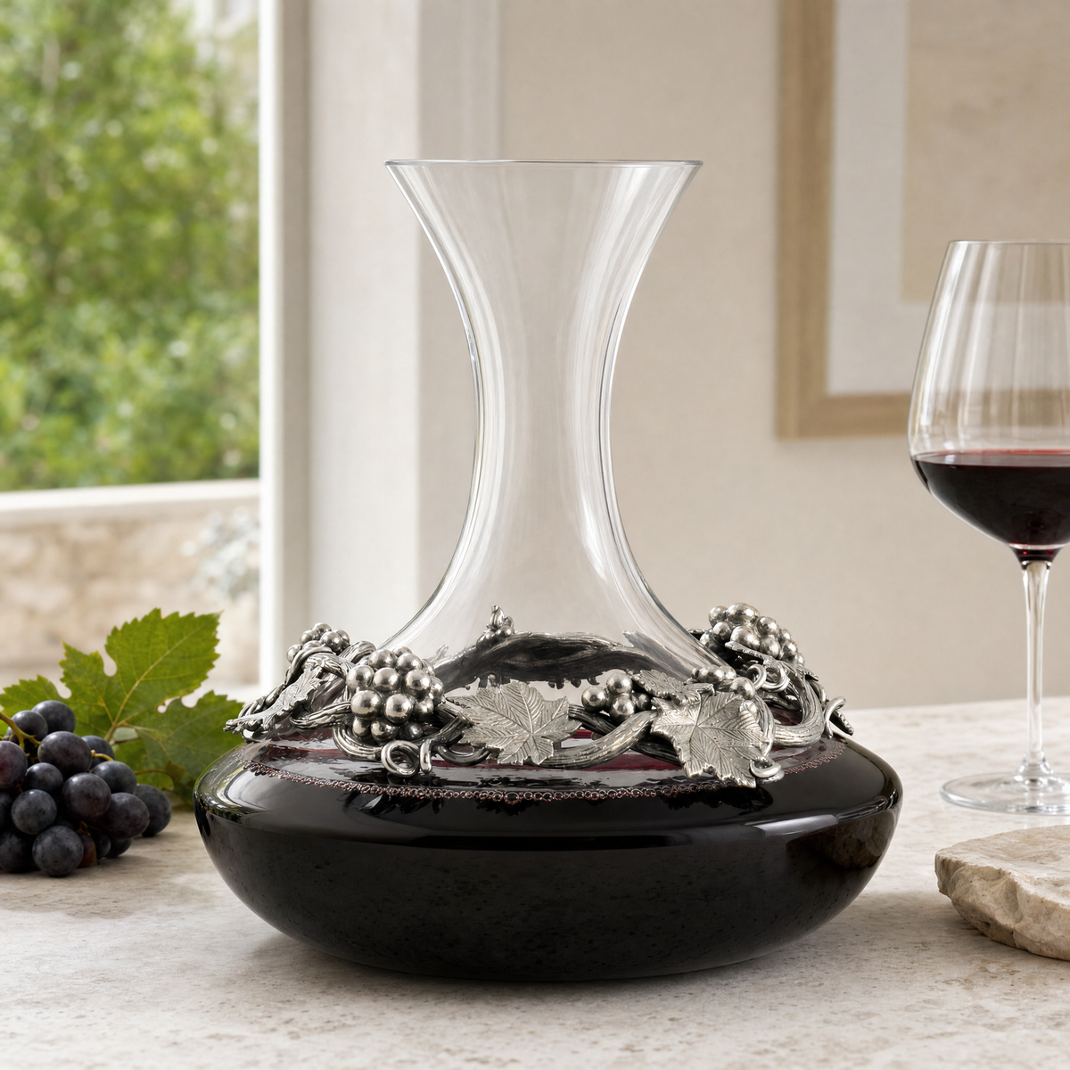 Grape Wine Decanter Large 3