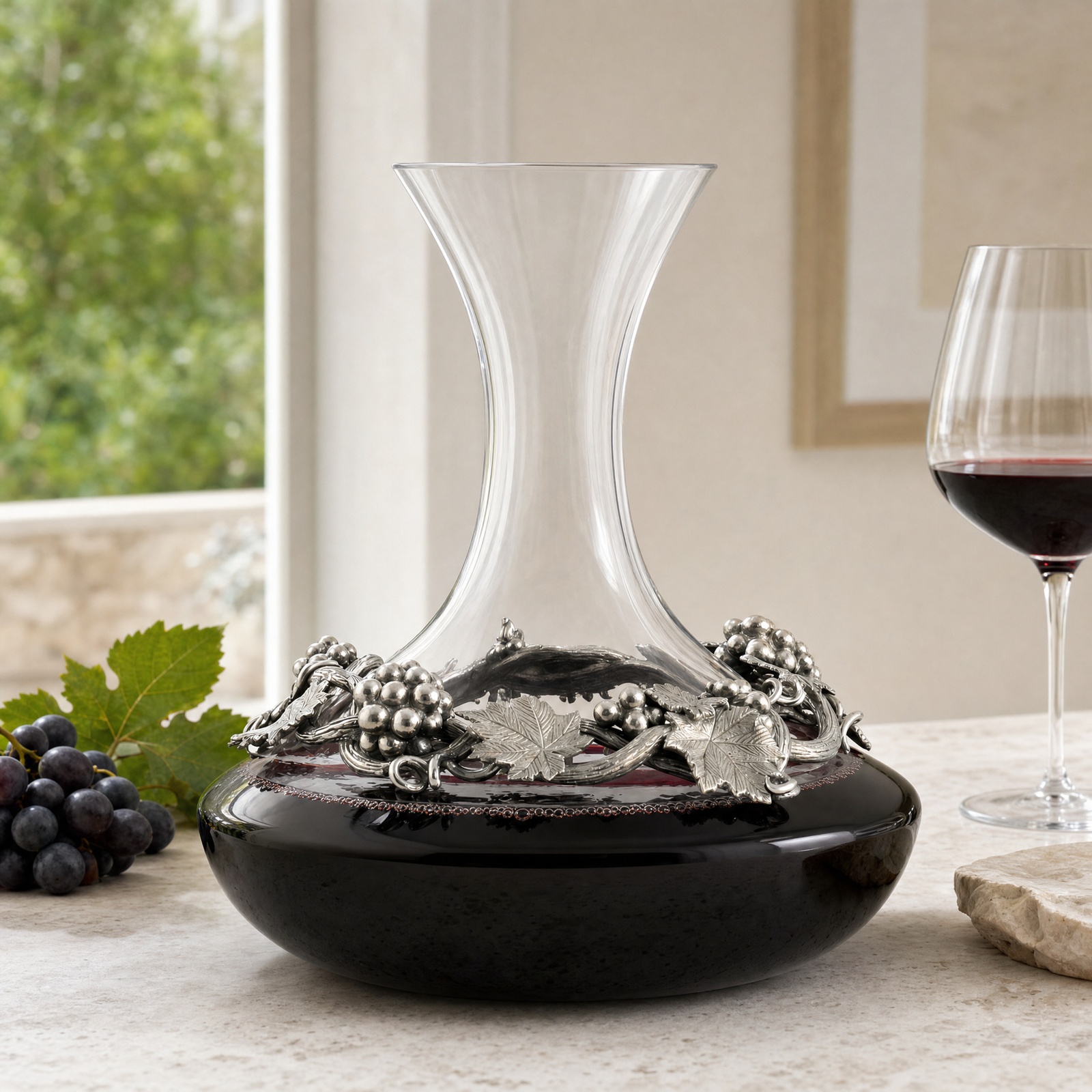 Grape Wine Decanter Large 3