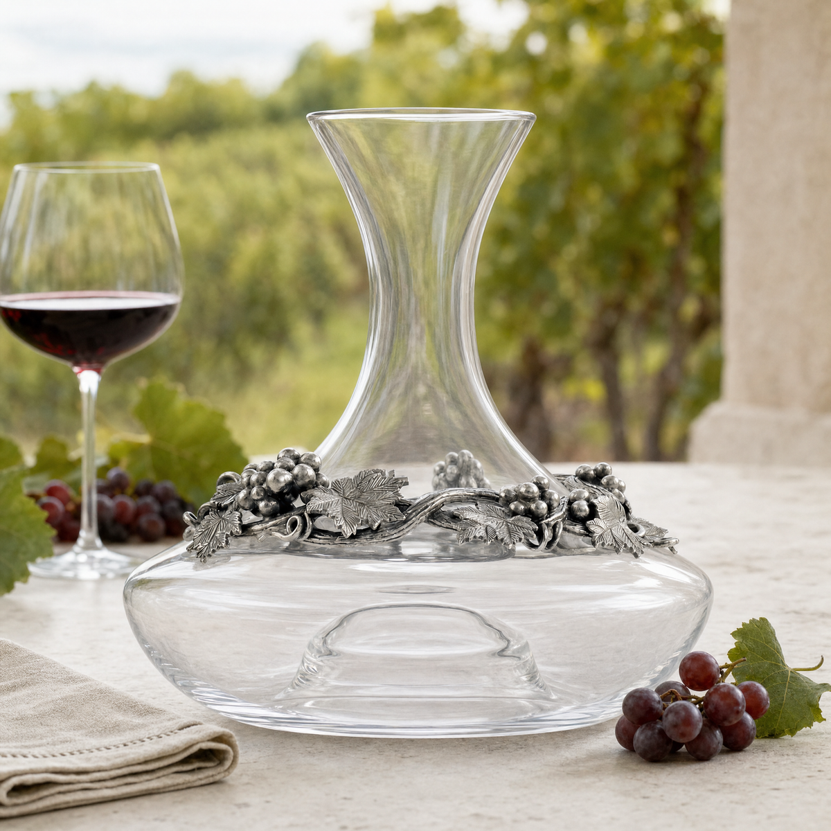 Grape Wine Decanter Large 9
