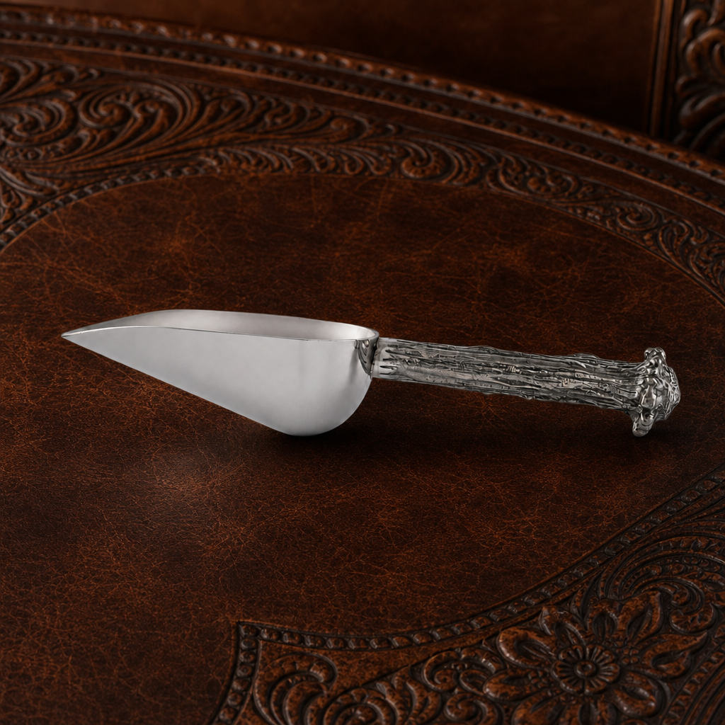 Pewter Antler Ice Scoop 3