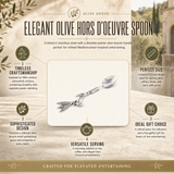 Olive Hors d oeuvre Spoon 1