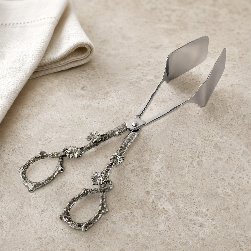 Acorn Oak Leaf Food / Ice Tongs 1