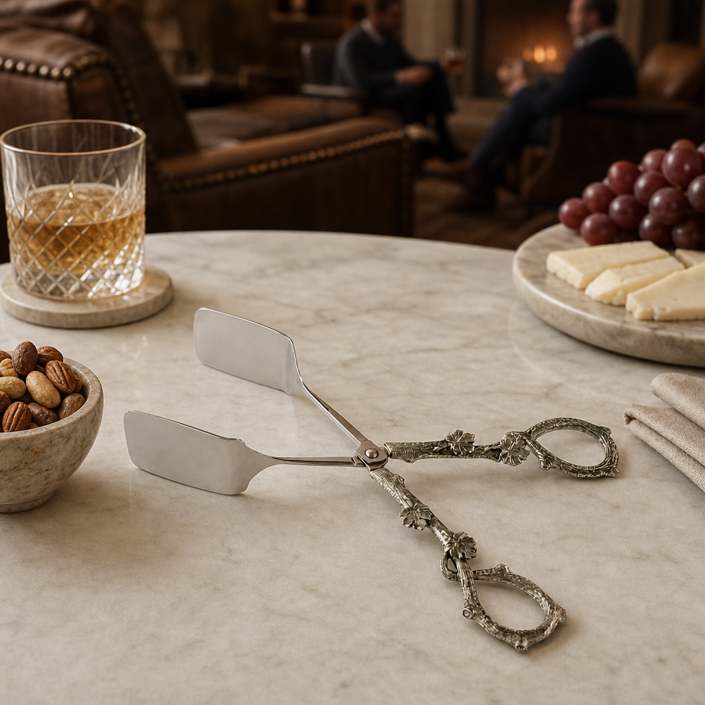 Acorn Oak Leaf Food / Ice Tongs 6