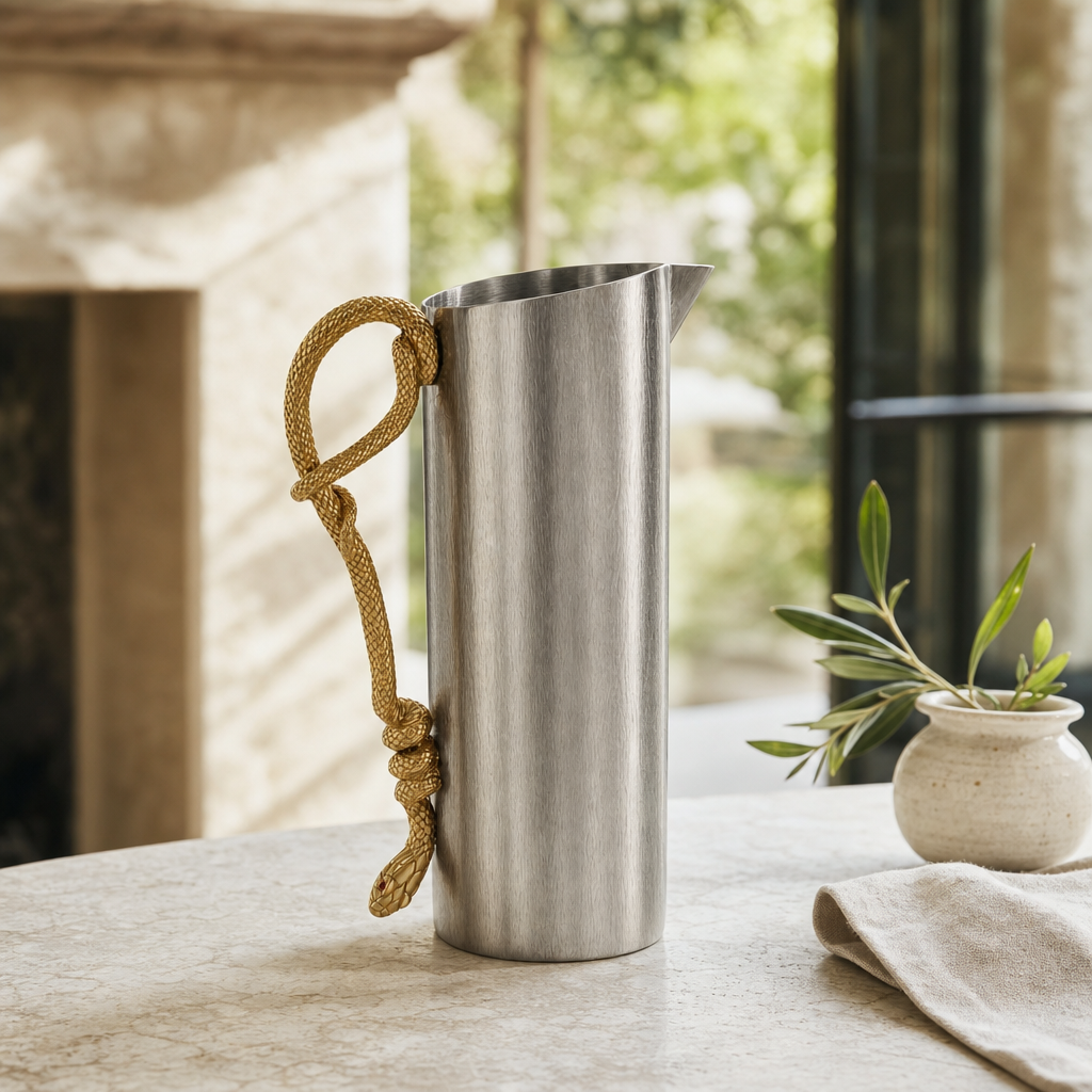 Snake Stainless Steel Pitcher 1