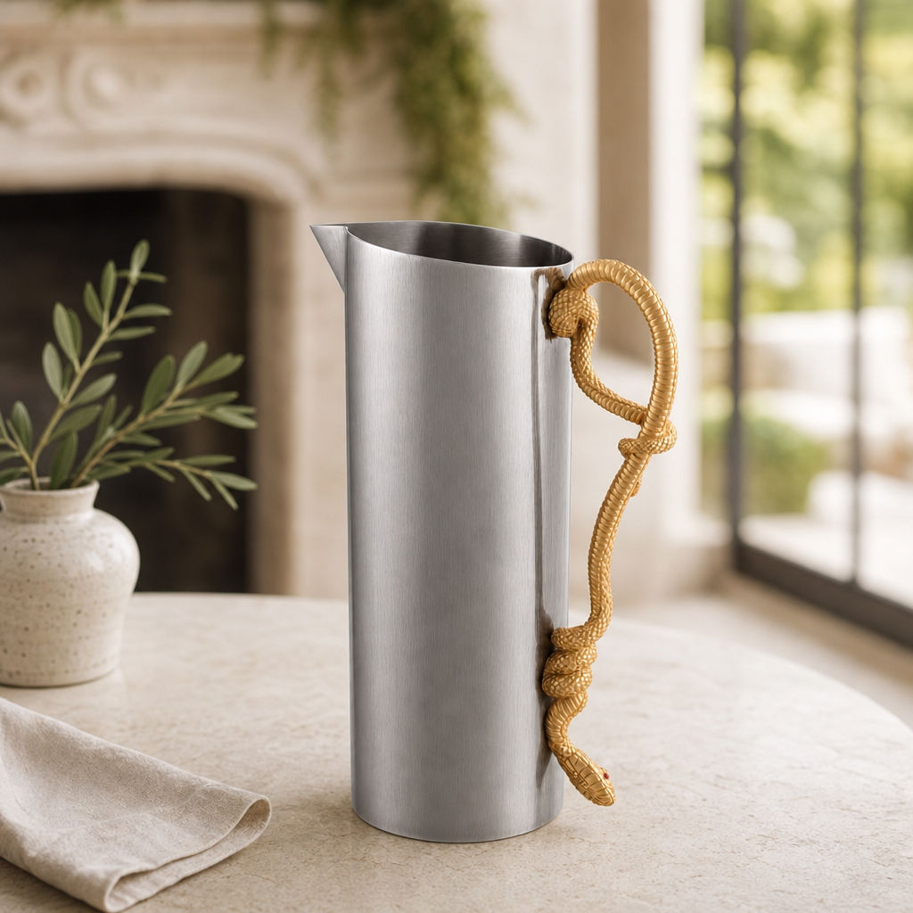 Snake Stainless Steel Pitcher 3