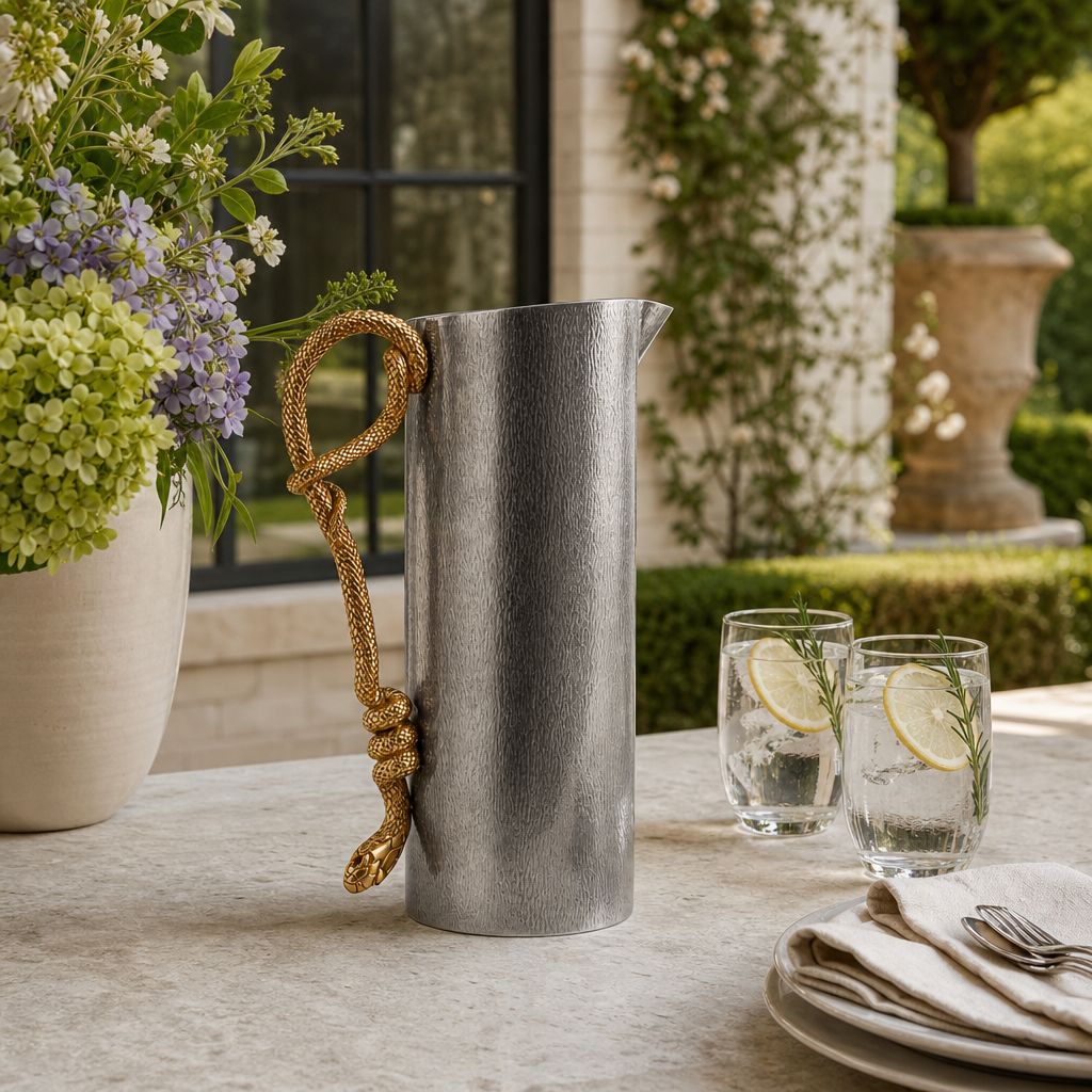 Snake Stainless Steel Pitcher 5