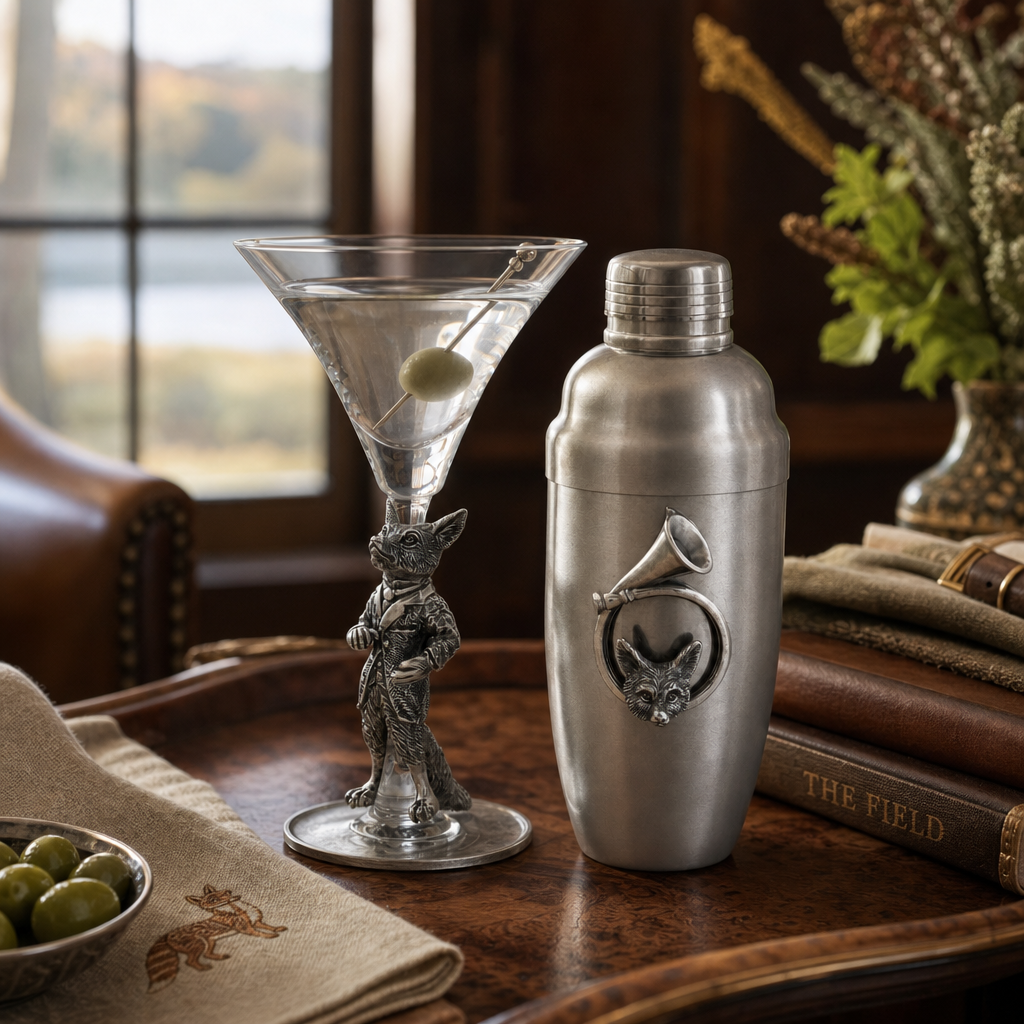 Hunt Horn Stainless Cocktail Shaker 8