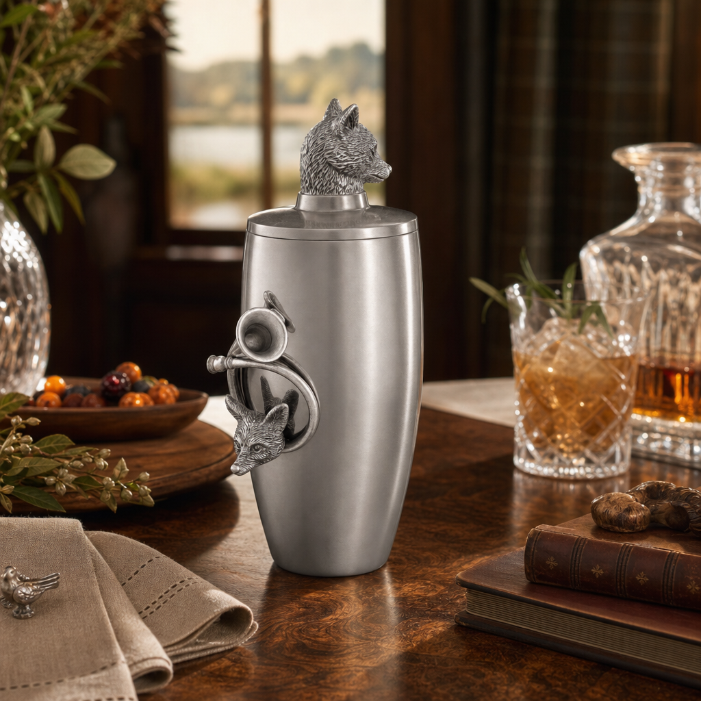 Hunt Horn Stainless Cocktail Shaker 9